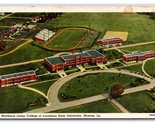Junior College Aerial View Louisiana State University Monroe Linen Postc... - £2.29 GBP