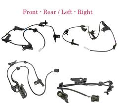 4 x ABS Wheel Speed Sensor Front Rear L/R Fits Toyota RAV4 2013 2..5L - £48.72 GBP