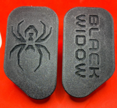 Pair of Bed Rail Stake Pocket Covers for GM Black Widow Trucks Silverado L - $24.73