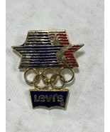 PIN Olympics 1984 Los Angeles Levi’s Jeans Sponsor Genuine Original - $24.75