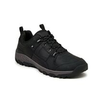 George Men&#39;s Genuine Leather Garret Lace Up Shoes Black Size 10 - $64.86 CAD