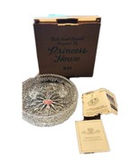 Vintage Dish Princess House #830  Crystal Three Light Taper Candle Holders - $25.19 CAD