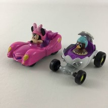 Disney Mickey Mouse Roadster Racers Minnie Pink Thunder Clara Cluck Die Cast - £17.18 GBP