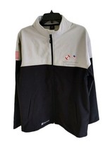 MICROSOFT USA /CANADA FLAG NORTH AMERICA MENS JACKET FULL ZIP UP LIMITED... - $158.39