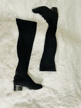Steve Madden Over The Knee Black suede boots Size 6.5 - £47.05 GBP