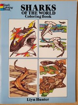 Sharks of the World Coloring Book - £3.51 GBP