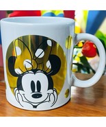 NEW Walt Disney Minnie Mouse Coffee BIG Mug 20 oz Galerie White &amp; Gold - $283.11 MXN