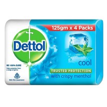 Dettol Cool Savon, 125g (Lot de 4) - £26.63 GBP