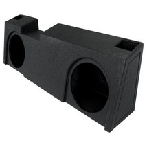 QBOMB Dual 10″ Vented Empty Woofer Box for Chevy/GMC Crew Cab or Double Cab ’... - £128.24 GBP