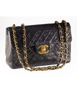 Chanel Big Matelasse 34 Quilted Leather Shoulder Bag w/ Box and Care Book - $3,640.01 CAD