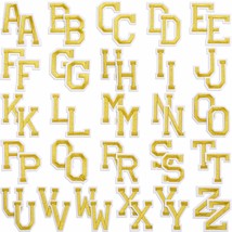 52 Pieces Iron On Letters Patches Sew On Alphabet Appliques With Ironed ... - £11.79 GBP
