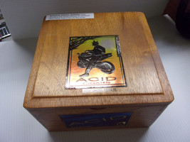 Drew Estate Acid Empty Wooden Cigar Box extra large  7.25x7.25x4.25 - £11.54 GBP