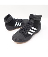 Adidas HVC 2 Youth Wrestling Shoes Sneakers L Black White AQ3327 | Boy’s... - $31.05 CAD