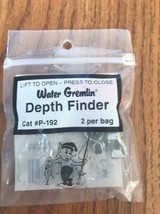 Water Gremlin Depth Finder Cat #P -192 2 Per Bag-Brand New-Ships N 24h - €19,81 EUR