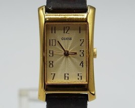 Guess Originale Quarzo Color Oro Analogico Donna Nuovo Orologio Batteria - $34.63