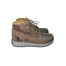 Carhartt Boots Mens 8 Used CMX4023 M Brown Leather - £29.96 GBP