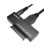 Inateck USB 3.0 to SATA III Hard Drive Adapter Converter for 2.5/3.5 Inc... - £26.93 GBP