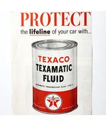 1956 Texaco Oil Texamatic Fluid Advertisement Transmission Fluid Auto DW... - $454.76 MXN