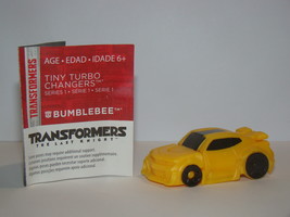 Transformers - Tiny Turbo Changers - Series 1 - Bumblebee - £7.97 GBP