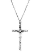 Cross Necklace with 24 inch chain - £7.87 GBP