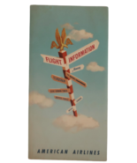 1960&#39;s American Airlines Ticket Flight Advertisement Rental Packet Ephem... - $24.99