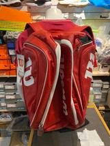 Wilson Tour V Backpack XL Tennis Racket Racquet Sports Bag Red NWT WRZ84... - £86.08 GBP