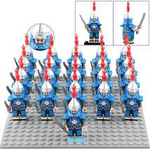 Ming Dynasty Soldiers Ancient War Lego Moc Minifigures Toys Set 21Pcs - £25.79 GBP