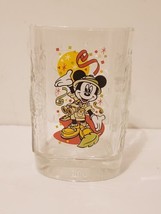 Disney World 2000 SAFARI MICKEY McDonald&#39;s Square Glass Animal Kingdom S... - £5.42 GBP