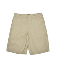 Vintage Dickies Shorts Mens 34 Khaki Skater Baggy Relaxed Fit Workwear 11&quot; - £24.82 GBP