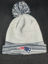 New England Patriots New Era Snowflake Beanie Pom Winter Hat FREE SHIPPING - £12.36 GBP