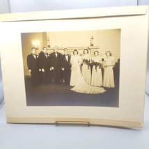 Vintage Wedding Party Cabinet Card, Special Day Albumen Luster Photograph, Groom - £20.06 GBP