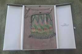 VINTAGE GERMAN DRESDEN WIRE MESH PURSE in  The Goldsmith Ltd Case - £43.95 GBP