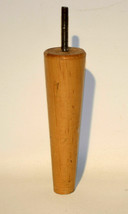 Vintage Small Wood Furniture Leg 6&quot; - £5.84 GBP