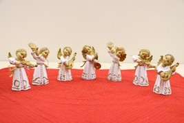 Christmas Angels Cherub  Figures Ornaments Fontanini Like Italy choir - $29.59