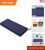 Color-Fast Waterproof Patio Furniture Cushions 59 x 18 Inch with Comfort... - $102.62