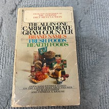 The All In One Carbohydrate Gram Counter Cookbook Paperback Jean Carper 1973 - £9.58 GBP