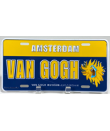 Van Gogh Museum Amsterdam - Metal Vanity License Plate - Blue, Yellow - $239.79 MXN