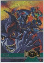 N) 1995 Fleer Marvel Metal Trading Card Beast #126 - £1.52 GBP