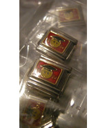 ESSENZA  ITALIAN CHARM - LINKS TOGETHER MAKES A BRACELET - 2004 GRAD HEA... - $27.87 MXN