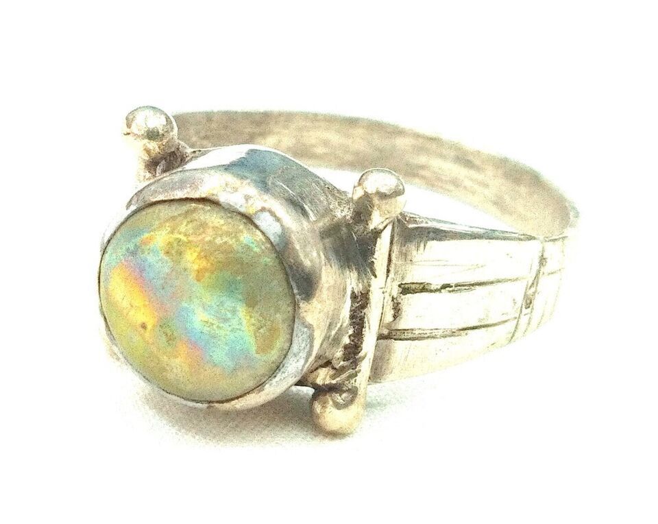 Siddha Parad Mani Ring In Pure Silver - $143.55