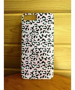 iPhone Leopard Skin Pink Smart Phone Back Case Silicon - £12.02 GBP