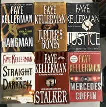 Faye Kellerman Hardcover Hangman  Jupiter&#39;s Bones Justice Mercedes Coffin Sta X6 - £22.56 GBP