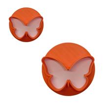 Butterfly Set Of 2 Sizes Concha Cutters Bread Stamps Made in USA PR1795 - £9.58 GBP