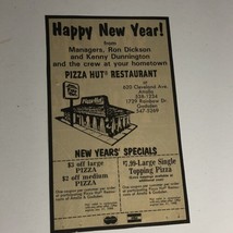 1988 Pizza Hut Small vintage Print Ad Advertisement pa7 - £5.53 GBP