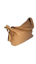 Camel Leather Crossbody Bag, Casual Purse, Everyday Handbag, Julia - £80.32 GBP