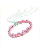 Create Pink Rose Tassel Bracelet Tutorial for Handmade Gifts - $3.99