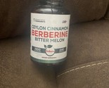 1500Mg Berberine Supplement with Organic Ceylon Cinnamon Bark &amp; Bitter M... - $18.99