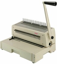 Tamerica 210PB Manual Comb Binding Machine, 20 Sheets Max. Punch Capacity - $4,293.75 MXN