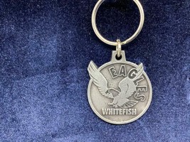 Vintage Keyring Eagles Whitefish Keychain Graduating Class Ancien Porte-Clé 1998 - £6.77 GBP