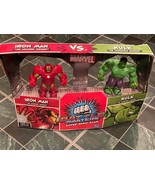 Marvel Battle Masters Super Hero Slam Iron Man v Hulk Fighting Figures N... - $39.31 CAD
